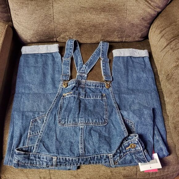 Just Fab Distressed Overalls Size 26 - Picture 7 of 7